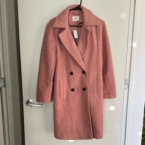 LOFT Textured Boucle Coat
